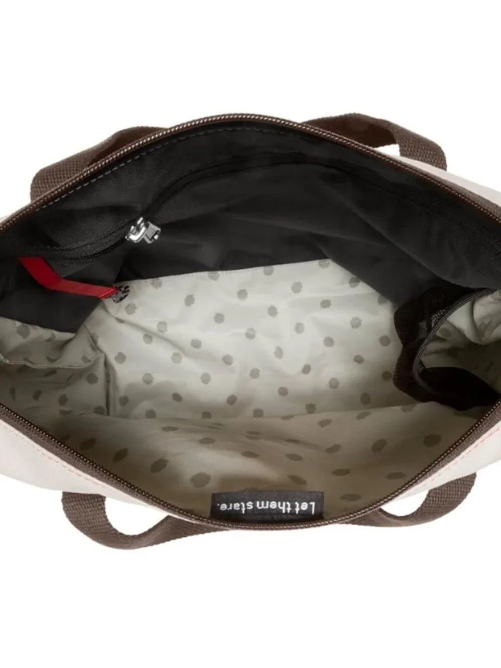 Timbuk2 Linda Brown and Cream Small Messenger Bag with Removable Shoulder Strap